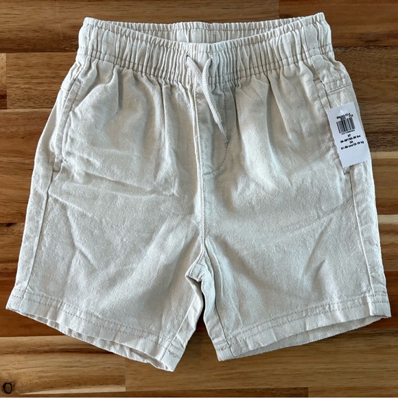 Old Navy Other - Old Navy Cream Drawstring Kids Shorts